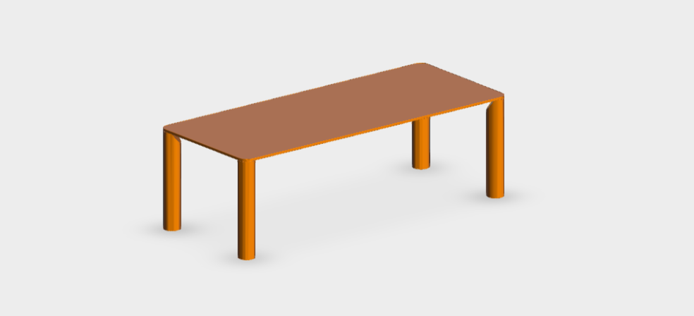Download BIM rfa model Wood + Glass TI220V