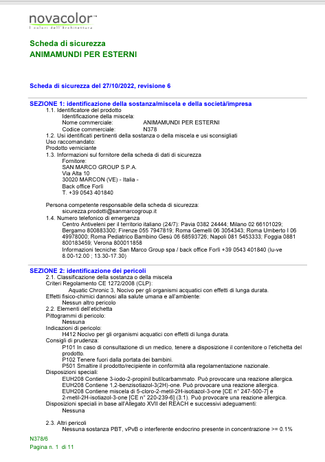 Download Technical Information Animamundi Esterni IT 1 
