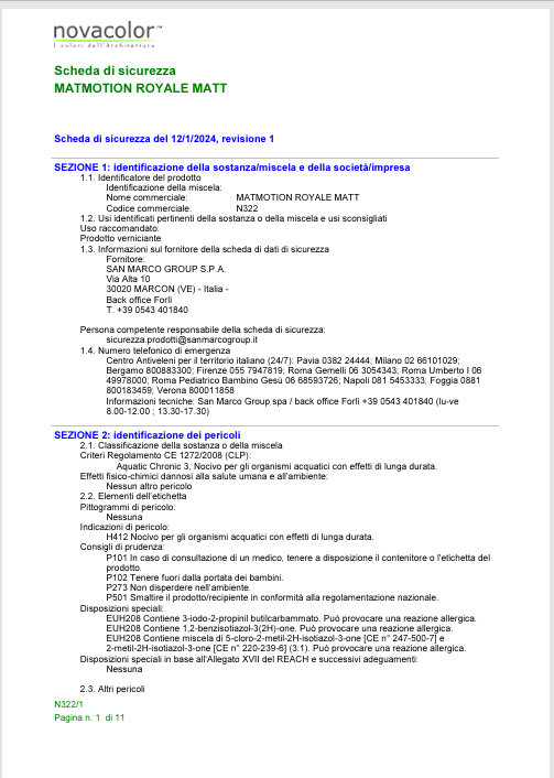 Download Technical Information Royale Matt 2 