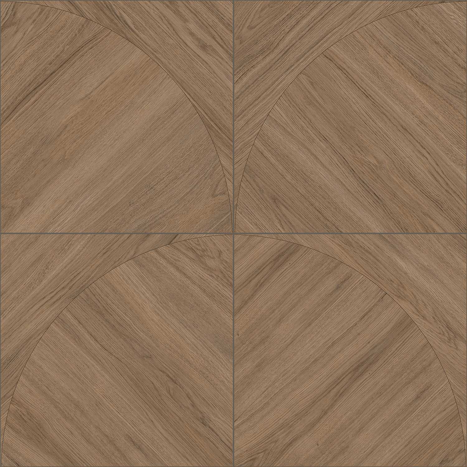 Download 3D Texture Eik Leaf Nut 60X60 RL64  Refin