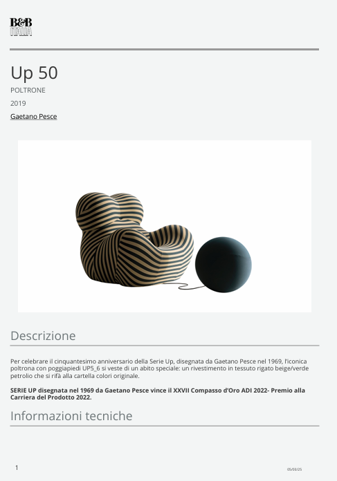 Download technical Information Serie UP 50 IT