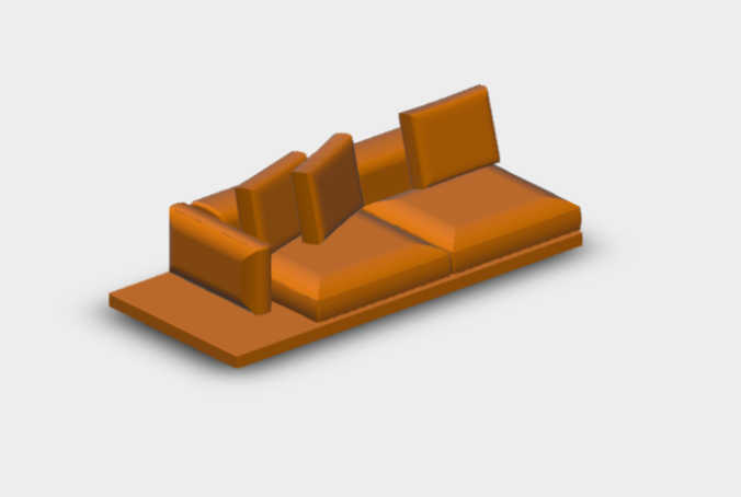 Download sketchup model Dock Low DB230TS 1