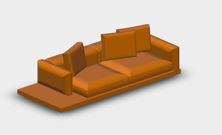 Download dwg CAD model Dock Low DB239S 1 