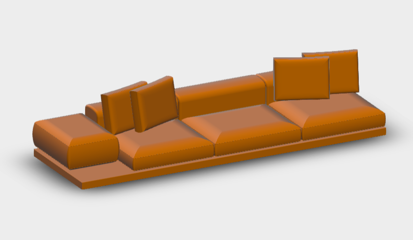 Download dwg CAD model Dock Low DBL230TS 3
