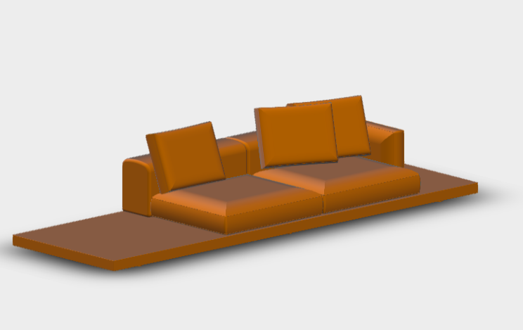 Download sketchup model Dock Low DB329AS 2