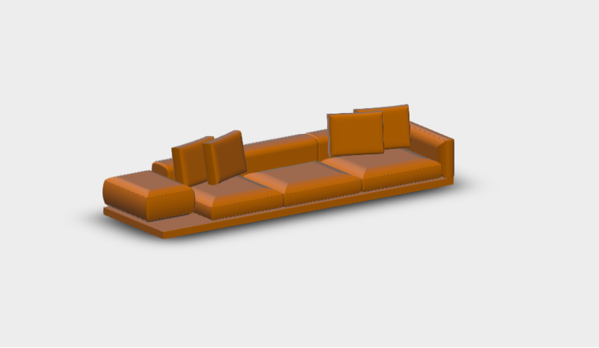 Download dwg CAD model Dock Low DBL329S 2