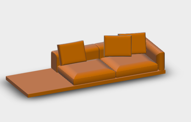 Download BIM model rfa Dock Low DB288AS 2