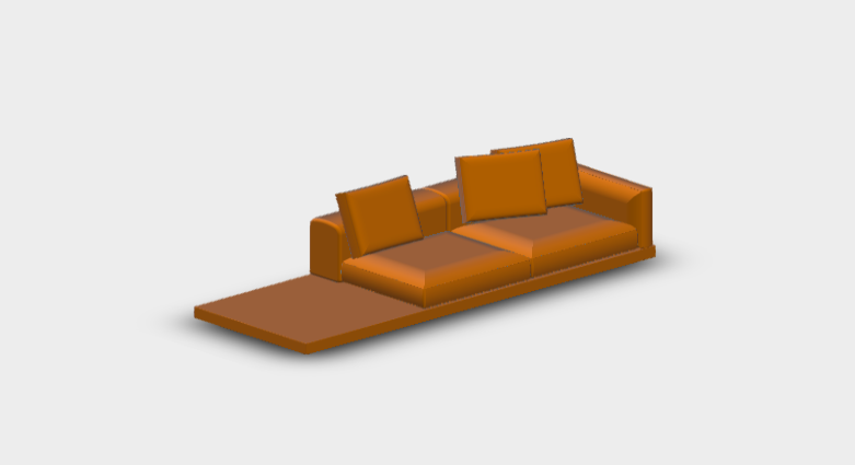 Download sketchup modle Dock Low DBL288AS 2