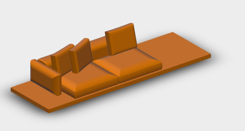 Download sketchup model Dock Low DBL329AD 2