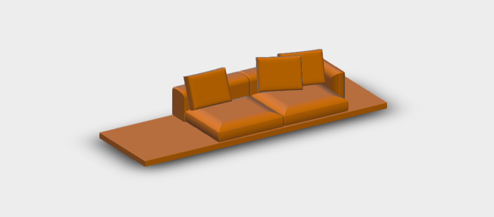 Download BIM model rfa Dock Low DBL329AS 2