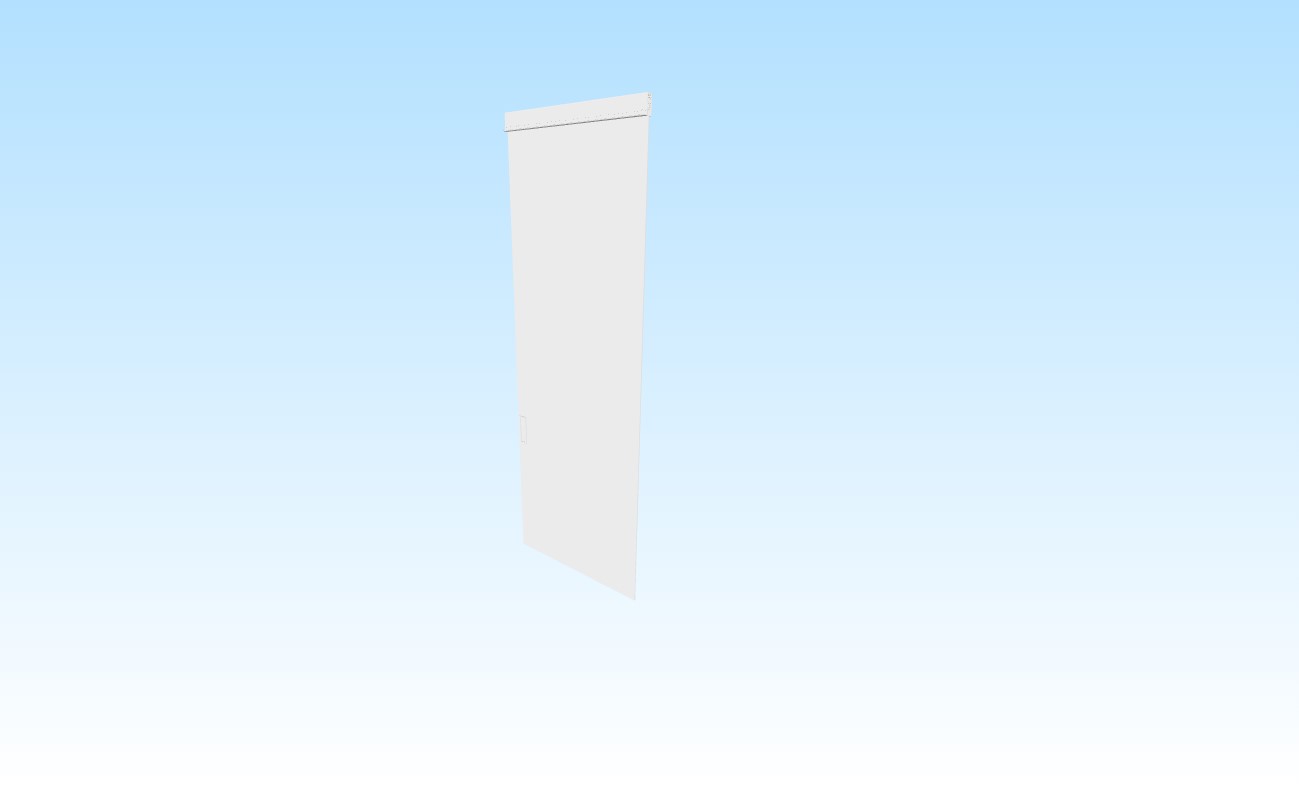 Download sketchup model Vitra vertical wall 1 sliding tracks