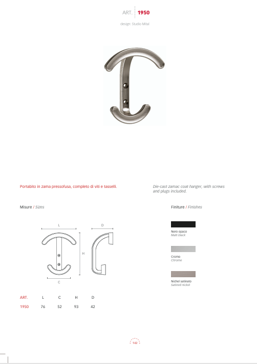 Download Technical Information 1950 Coathook