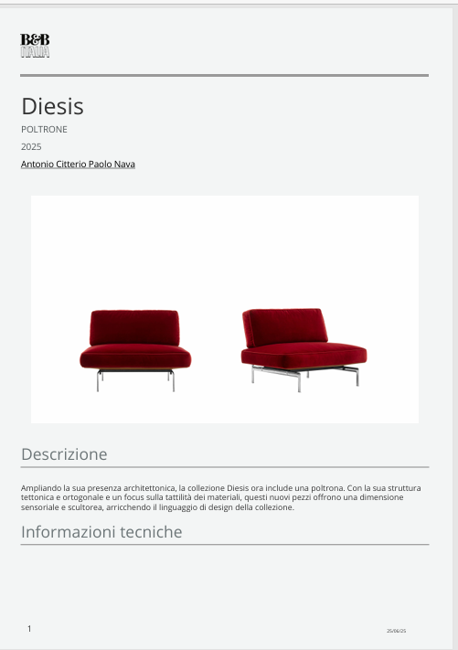 Download technical Information Diesis B&B