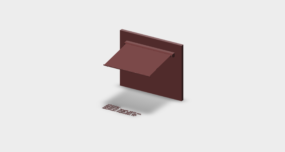 Download BIM ifc model Quad roof 260X318 