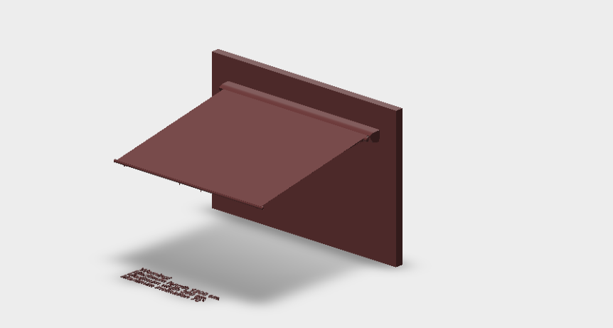 Download BIM ifc model Quad roof 360X418