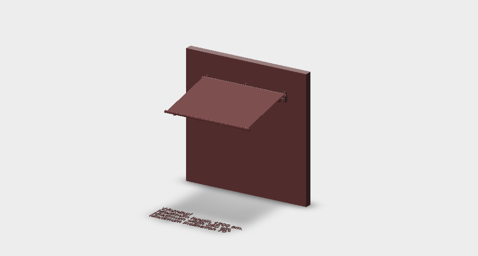 Download dwg CAD model Quad Wall 185X243