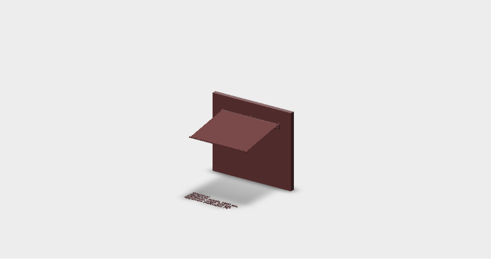 Download dwg CAD model Quad wall 235X293 