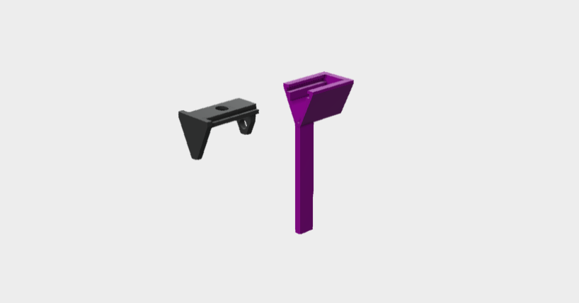 Download BIM model igs RM35 B Shelf Bracket