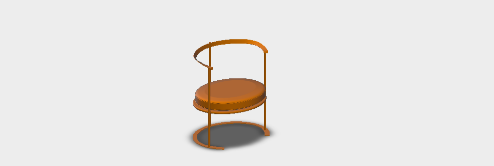 Download sketchup model Catilina Armchair D CA1L 