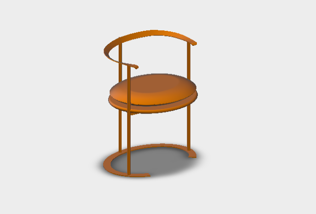 Download BIM ifc model Catilina Chair D CA2L