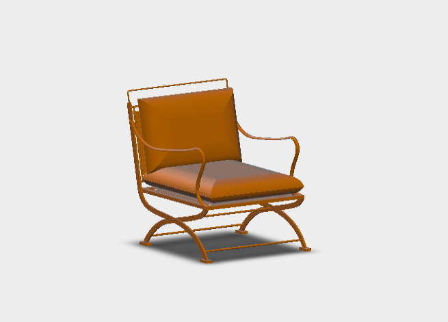 Download BIM ifc model Nonaro Armchair D ON1 