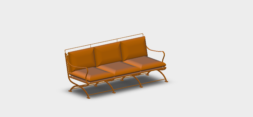 Download dwg CAD Model Nonaro Sofa D ON7 