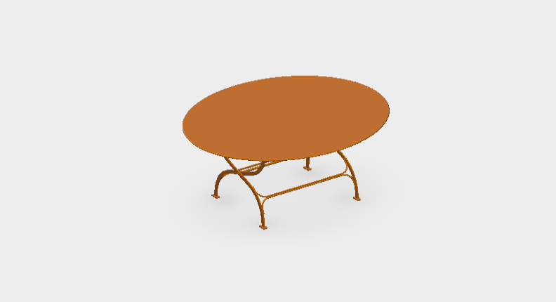 Download BIM Model rfa Nonaro Table D ON08 2D-3D 