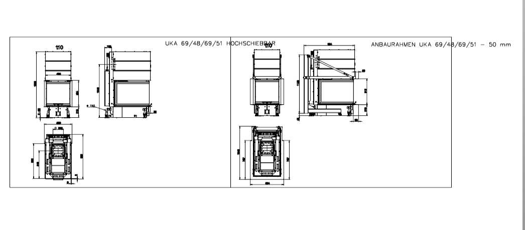 Download dwg CAD model Uka 69-48-69-51h ups and down