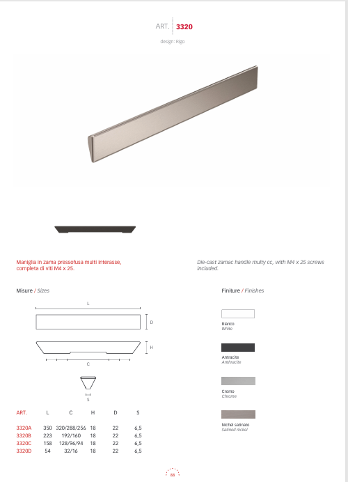 Download 3320 Technical Information Handle Mital