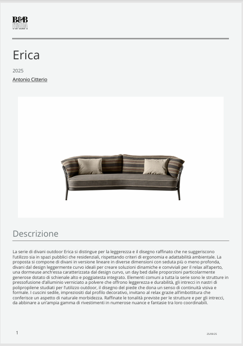 Download Technical Information Erica B&B IT 
