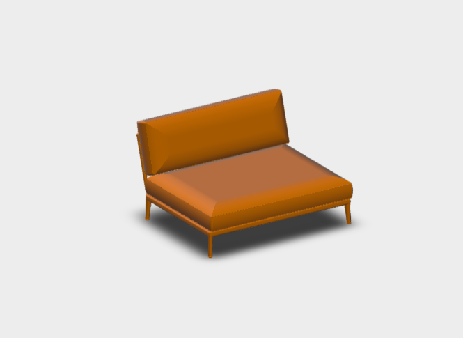 DOwnload BIM ifc model Modular Sofa CE131C Erica