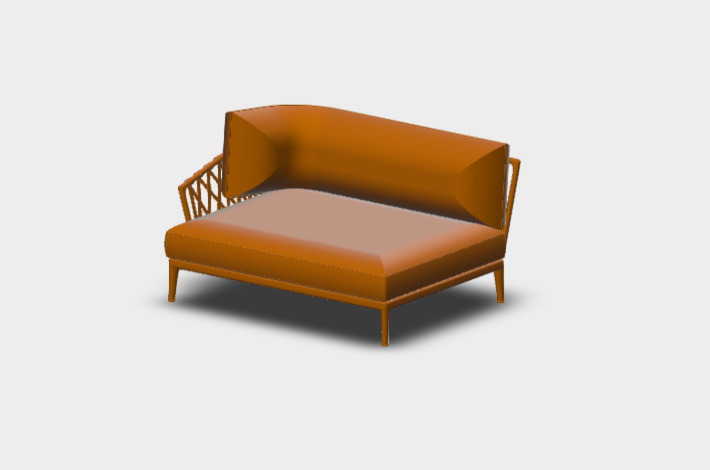 Download BIM ifc model Modular Sofa CE150S B&B Erica