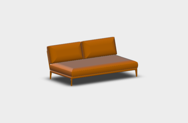 Download dwg CAD model Modular Sofa CE191C B&B