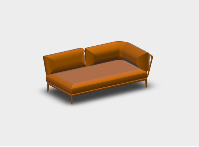 Download sketchup model Modular Sofa CE210AS B&B