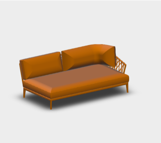 Download BIM ifc model Modular Sofa CE210D Erica B&B
