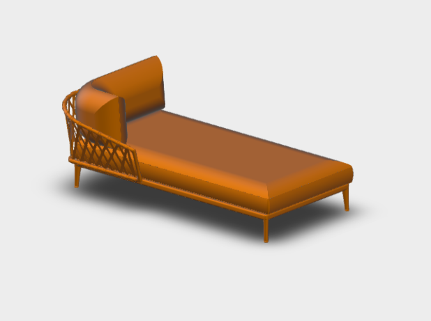 Download BIM Model rfa B&B Modular Sofa CE210LS