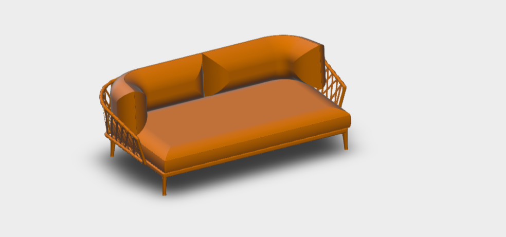 Download BIM model Modular Sofa CE230 B&B Ifc Erica