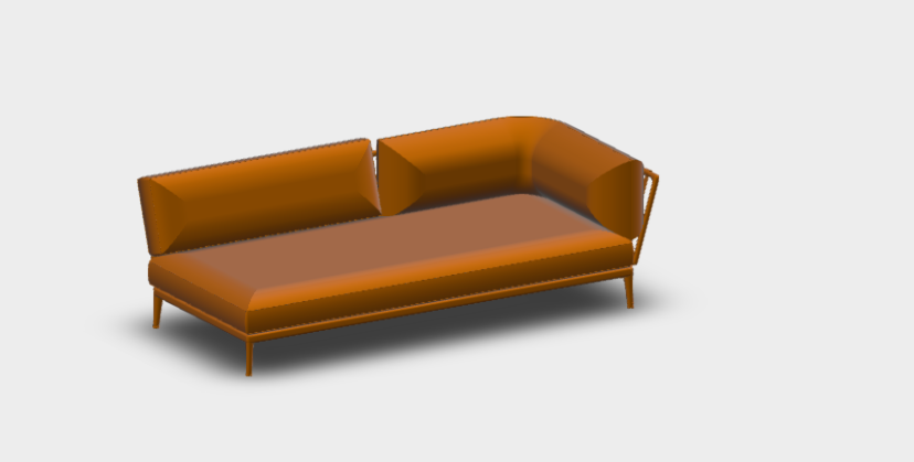 Download BIM Model rfa B&B Modular Sofa CE245AS