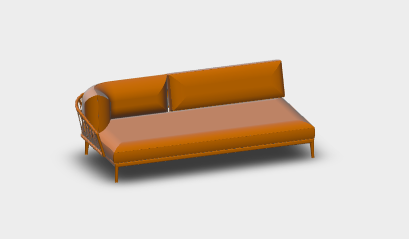 Download BIM ifc model Modular Sofa CE245S Erica