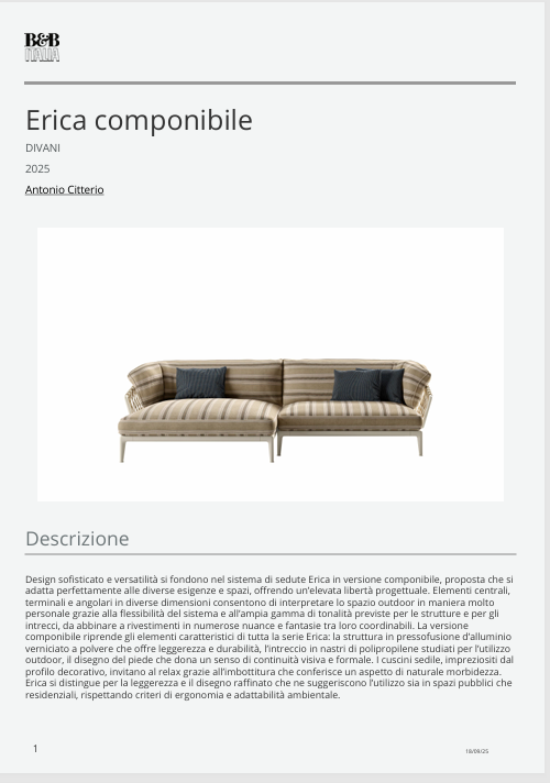 Download Technical Information Erica Modular B&B 