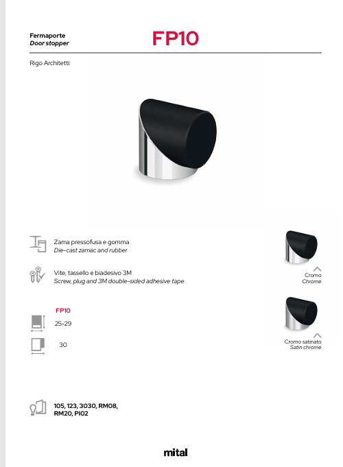 Download Technical Information FP10 Stopper Mital 