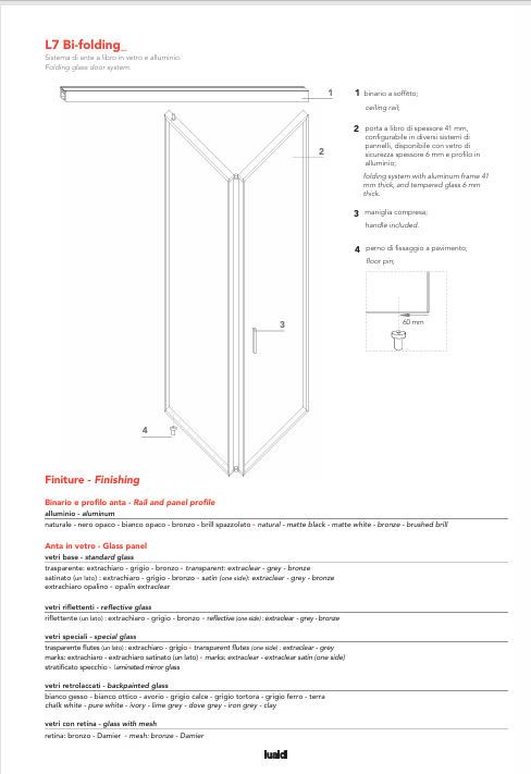Download Technical Information L7 Bi-Folding