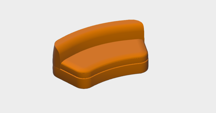 Download dwg CAD model Milano Bedding Goodman 206