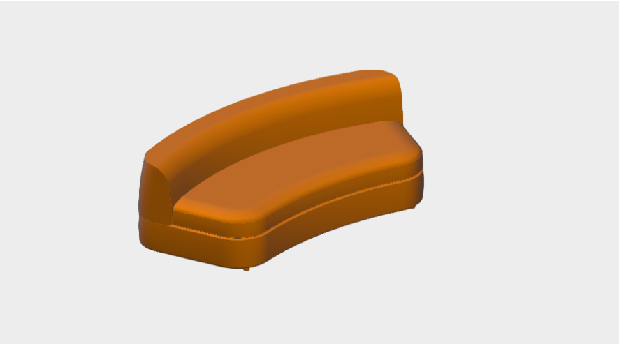 Download dwg CAD model goodman 246 Milano Bedding