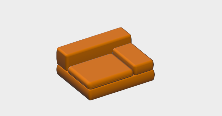 Download sketchup model Rufus 134 Dx MilanoBedding