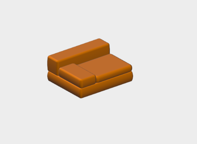 Download BIM ifc model Rufus 134 Sx MilanoBedding 