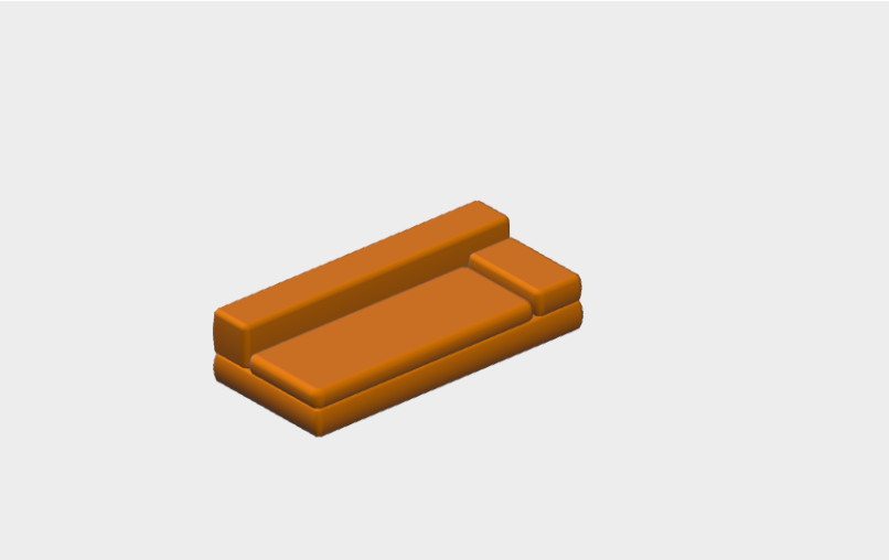 Download BIM model rfa Rufus 235 Dx MilanoBedding