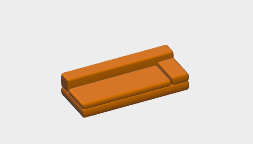 Download sketchup model Rufus 255 Dx Milano Bedding