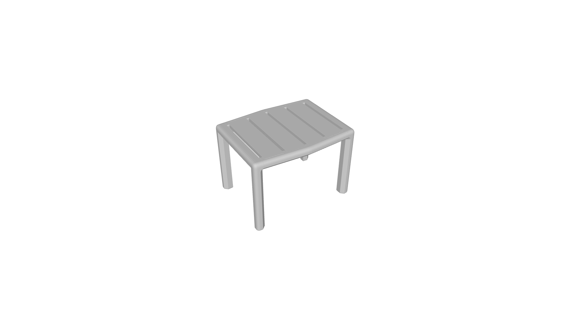 Download 3Ds model Gianna Coffee Table Iroko Varaschin