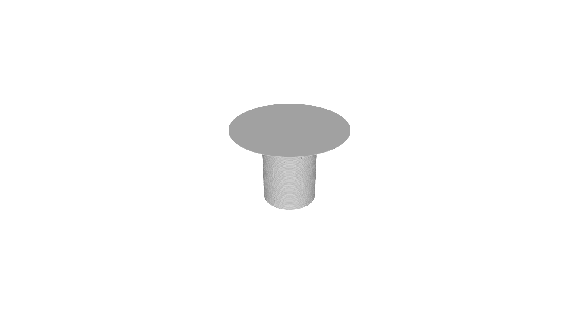 Download 3Ds model Gianna Cylindrical Coffee Table 257t11 .3DS
